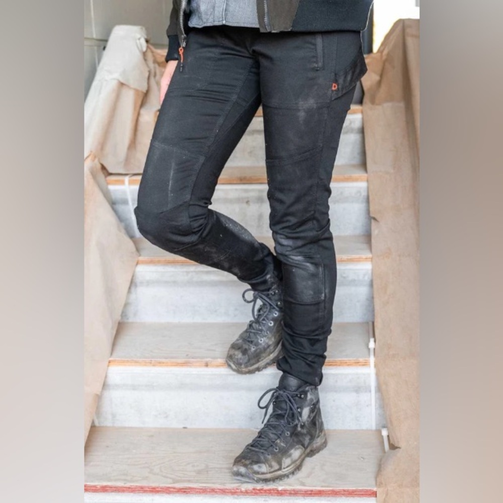 New! Dovetail Workwear, multiple size, Christa DIY, High Performance Black Denim - Picture 10 of 11